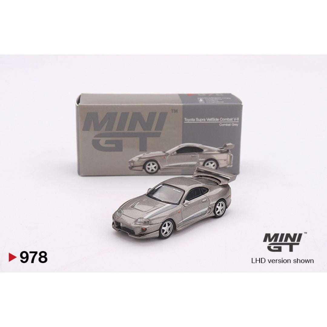 Mini GT Toyota Supra VeilSide Combat V-II Combat Grey - 978