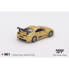 *EN CAMINO* Mini GT Toyota Supra (A80) Top Secret GT-300 Top Secret Gold - 961