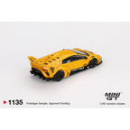 Mini GT Lamborghini LB-Silhouette WORKS MURCIELAGO GT Evo Yellow - 1135