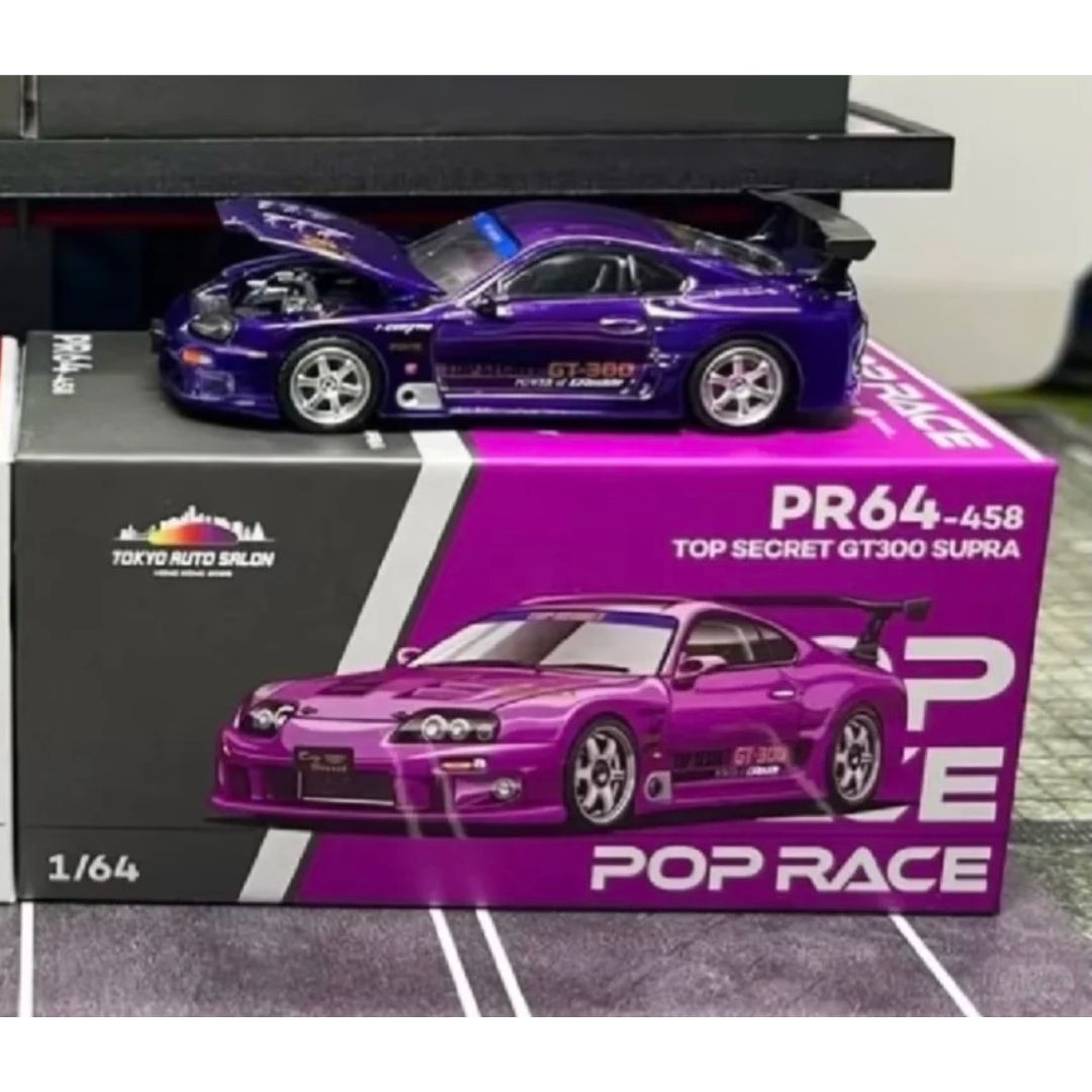 *PRE-ORDER* Pop Race Top Secret GT300 Supra | 2025 Hong Kong Tokyo Auto Salon