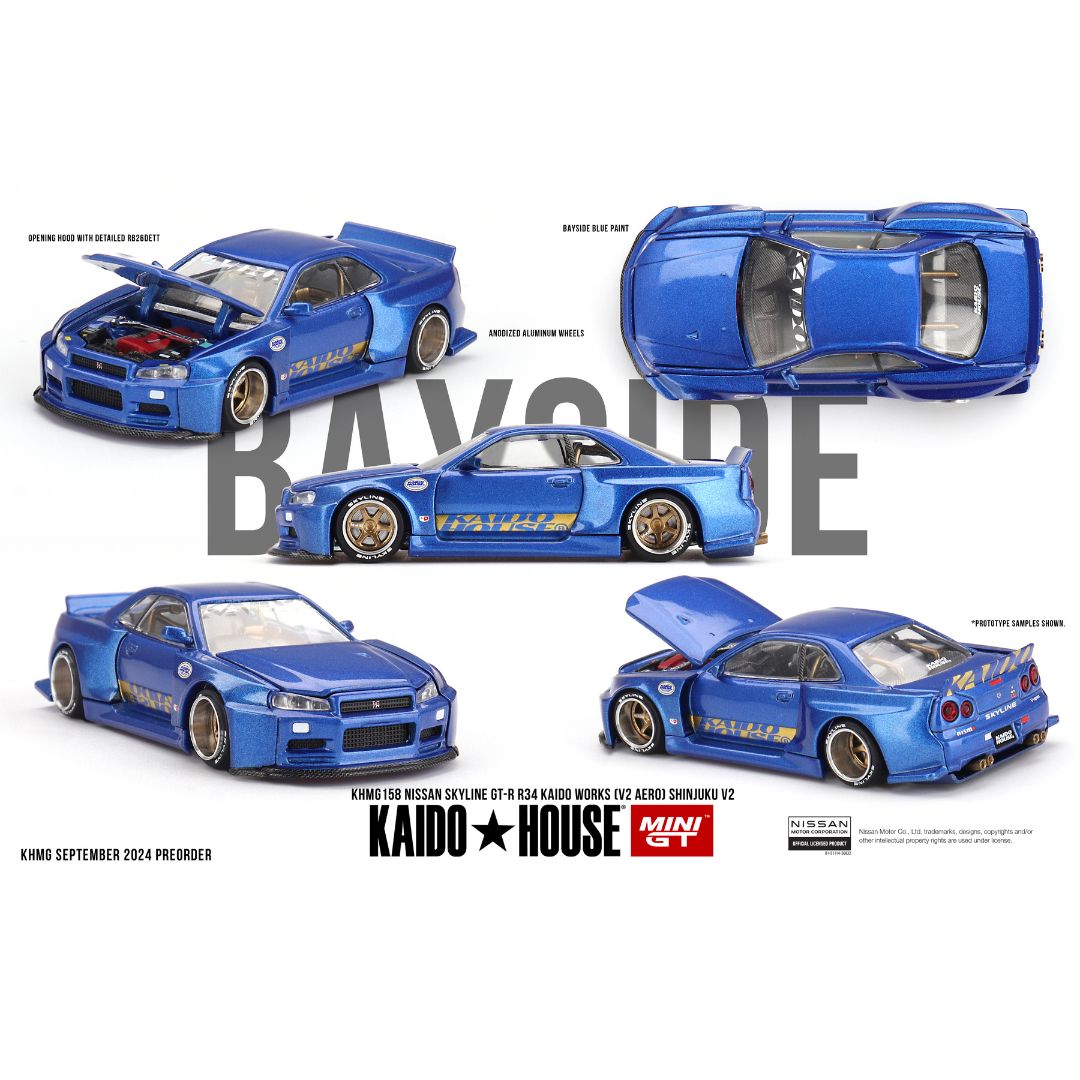 Nissan Skyline GT-R (R34) Kaido Works SHINJUKU V2 - 158
