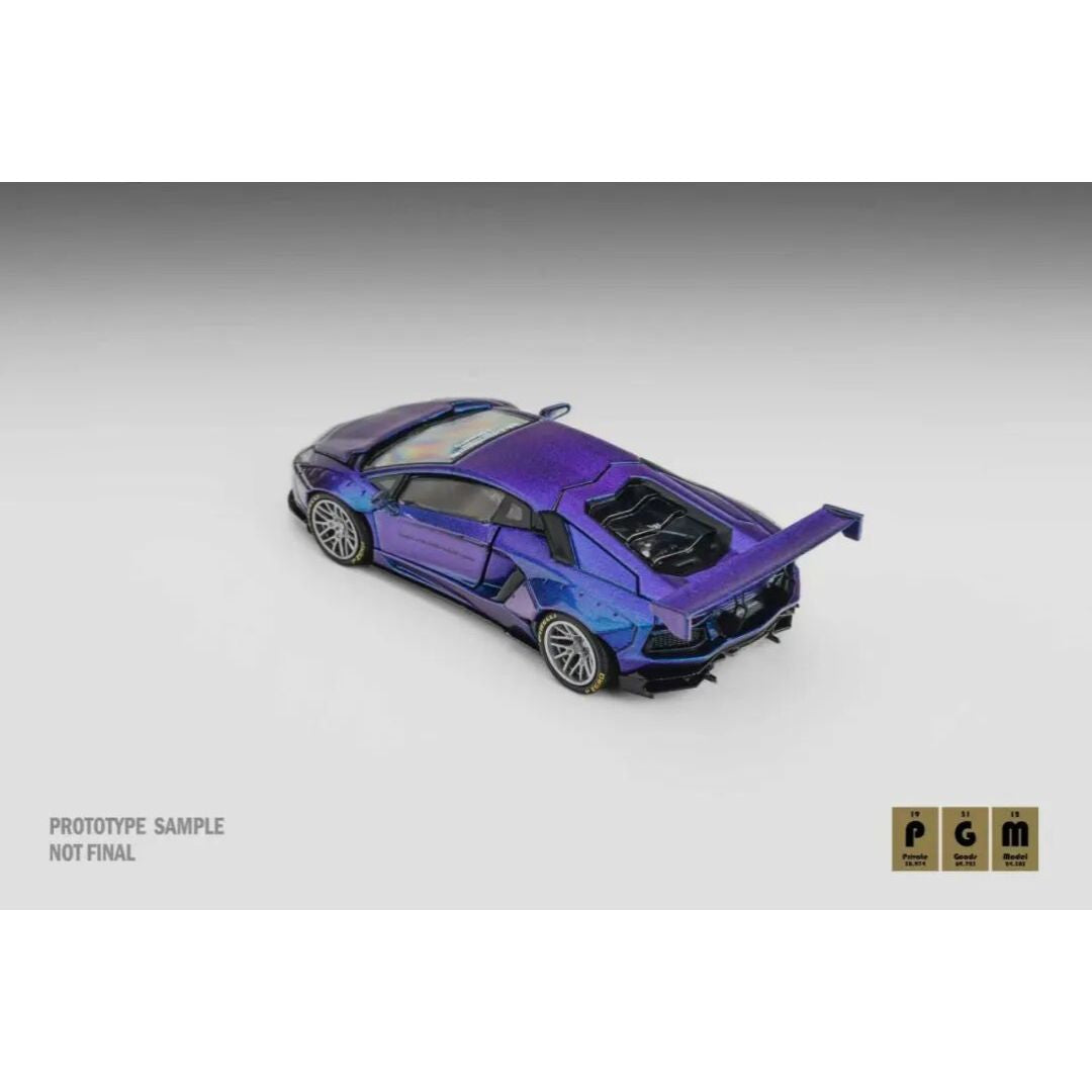 PRE-ORDER* PGM Lamborghini Aventador LB-Works Midnight Purple | 2025