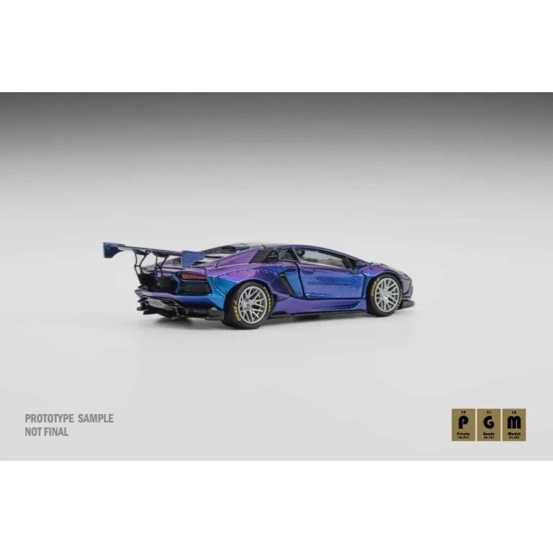 *PRE-ORDER* PGM Lamborghini Aventador LB-Works Midnight Purple | 2025 Auto Passion Alliance (APA)