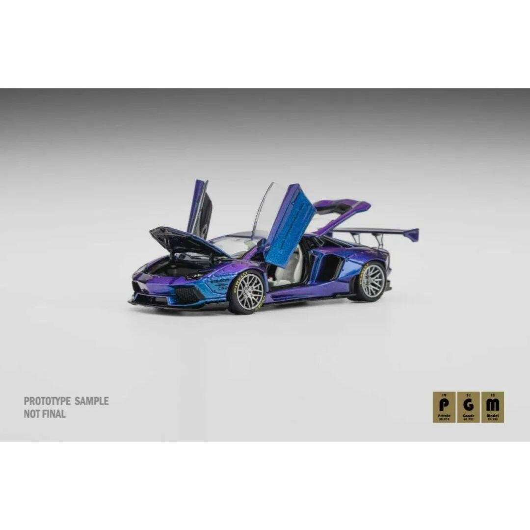 PRE-ORDER* PGM Lamborghini Aventador LB-Works Midnight Purple | 2025