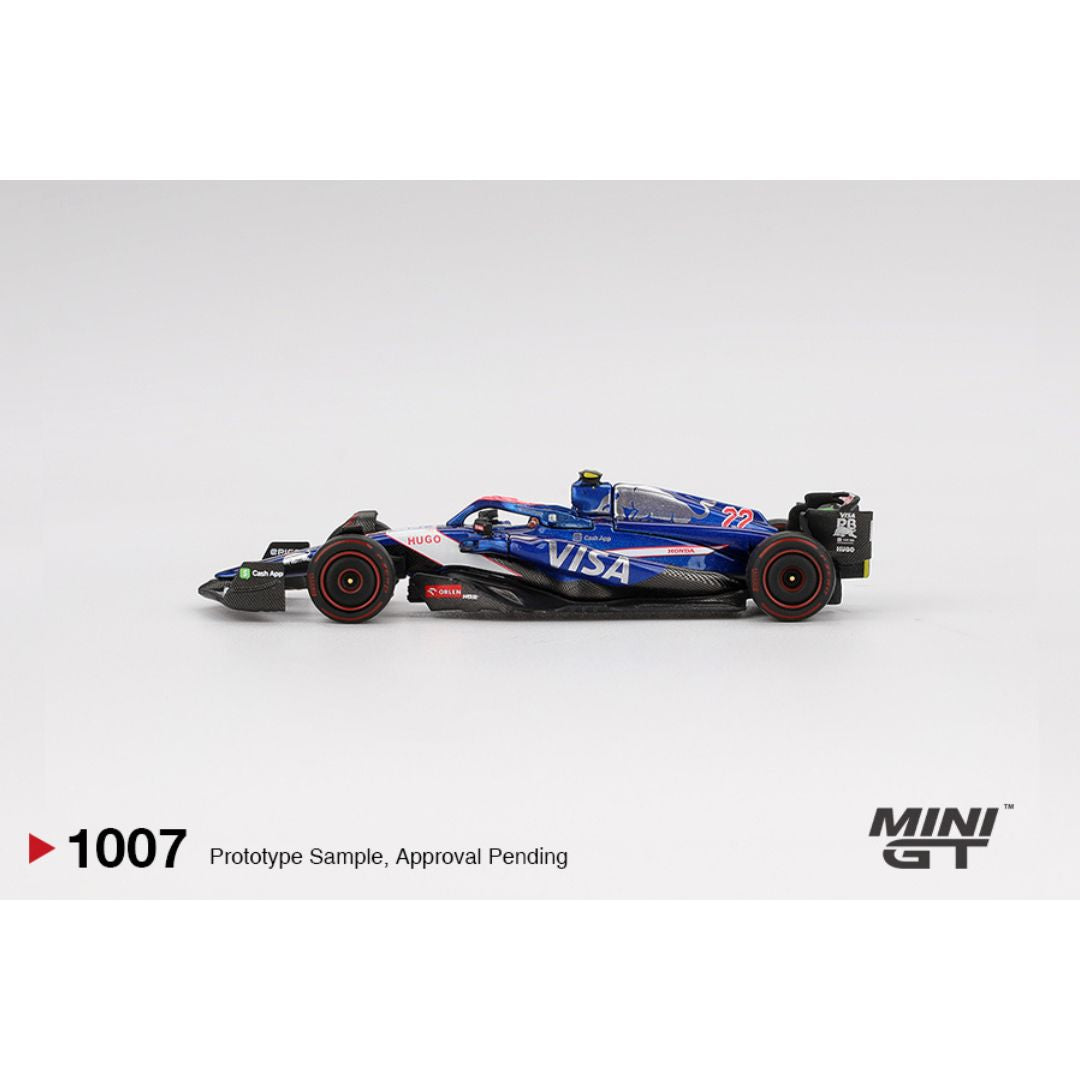 Mini GT RB VCARB 01 #22 Yuki Tsunoda 2024 F1 2024 Bahrain GP - 1007
