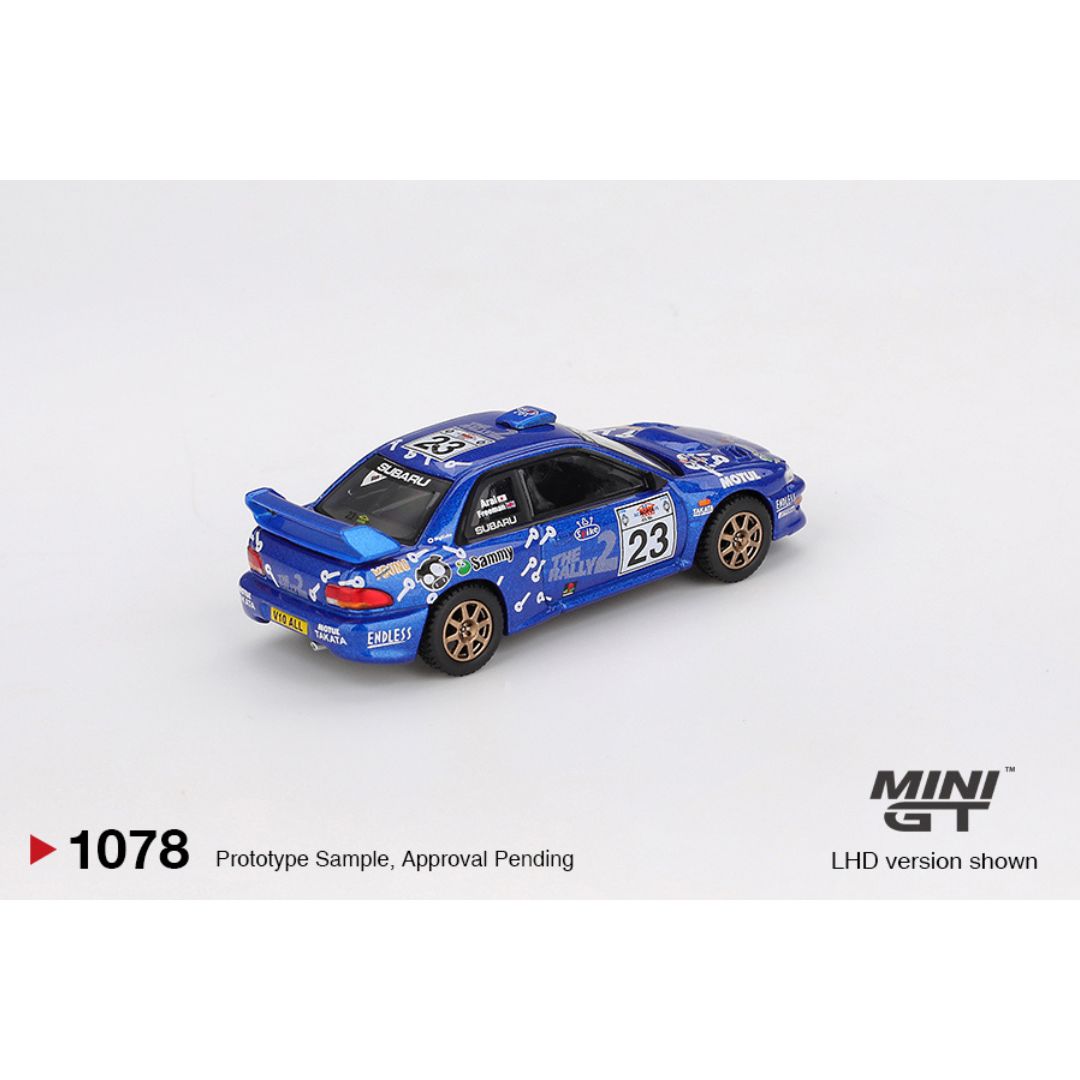 MIni GT Subaru Impreza WRC99 #23 2000 Acropolis Rally - 1078