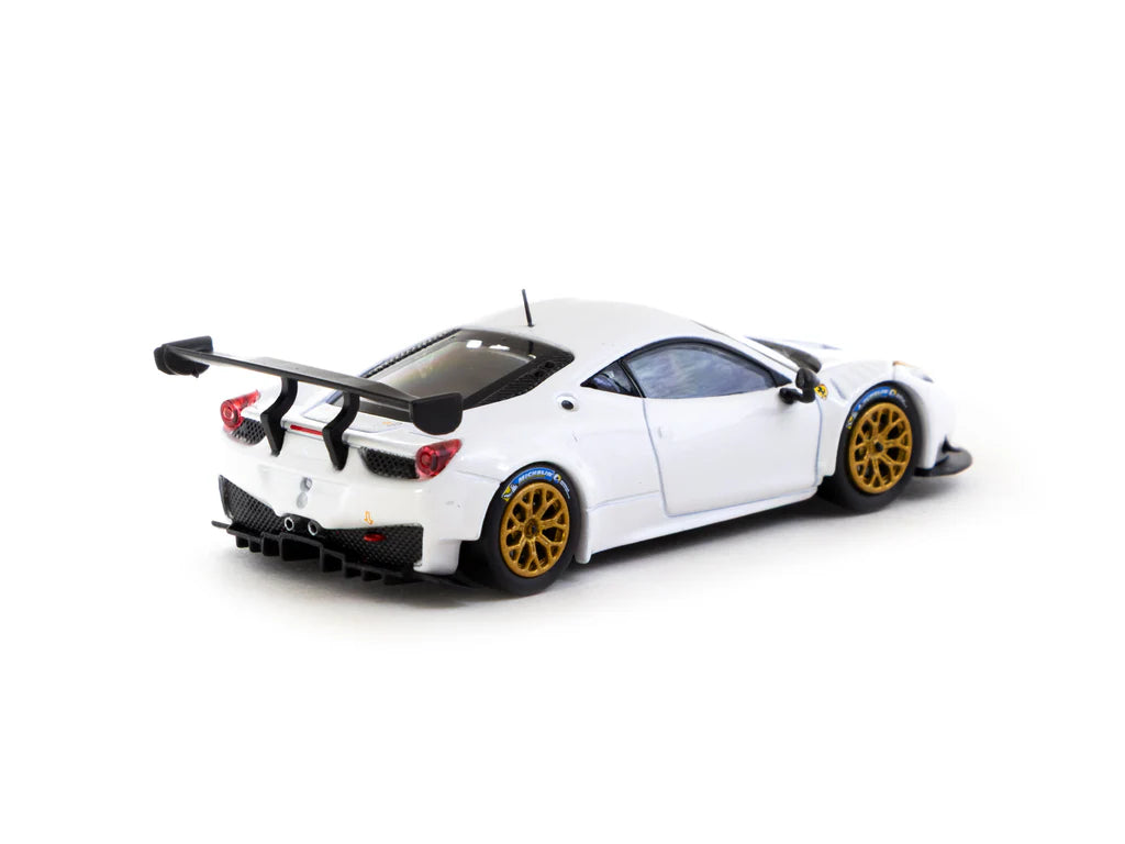 *EN CAMINO* Tarmac Works X iXO Models Ferrari 458 Italia GT3 White
