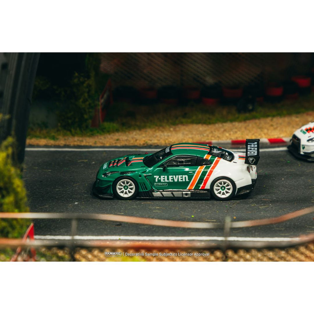 *PRE-ORDER* Tarmac Works 2-car Set Nissan GT-R Nismo GT3 | 7-Eleven Taiwan Exclusive