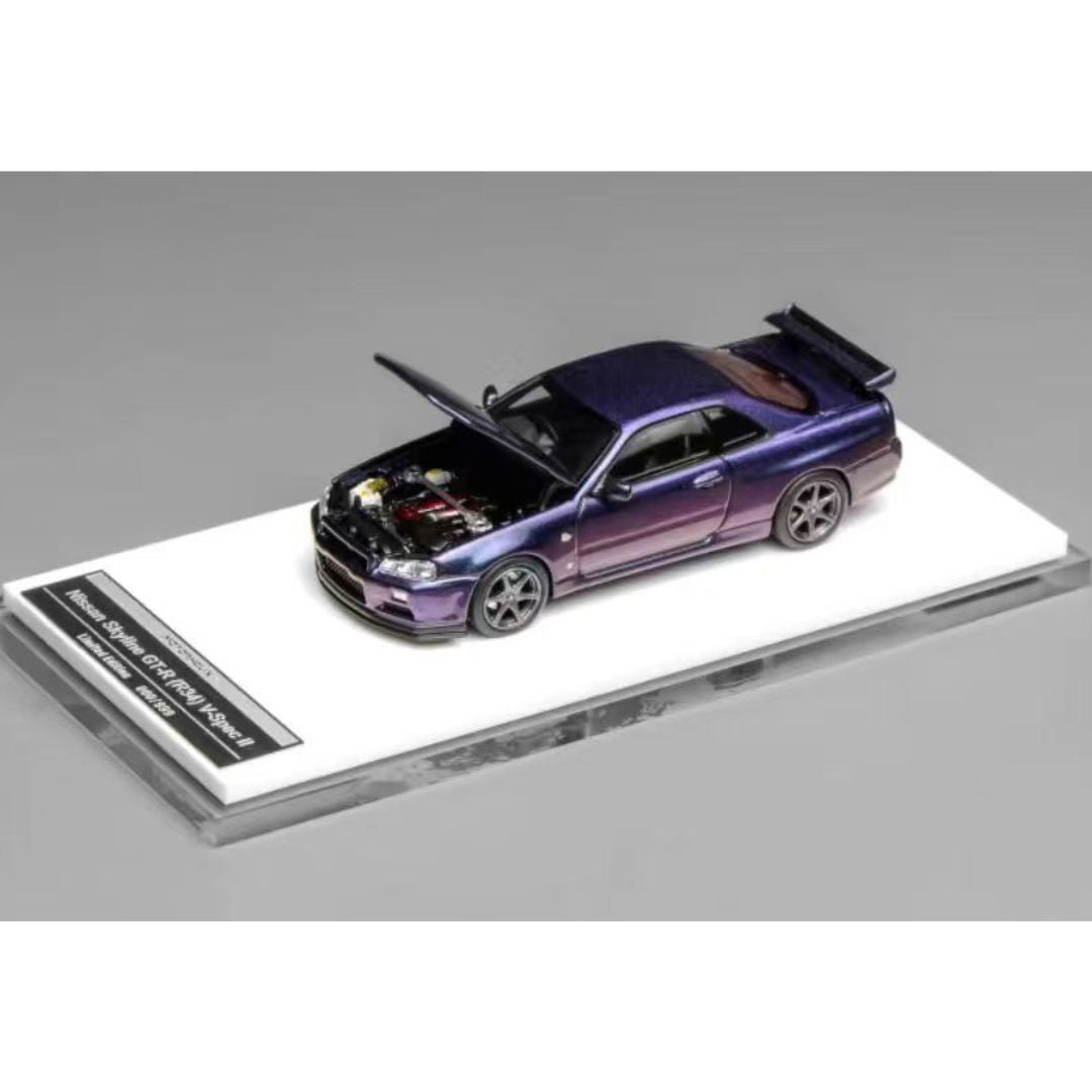 Motorhelix Nissan Skyline GT-R R34 Midnight Purple | 2025 Auto Passion Alliance (APA)