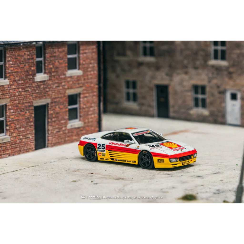 *EN CAMINO* Tarmac Works X iXO Models Ferrari 348 Challenge Italian GT 1994 #25
