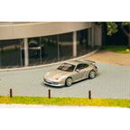 Tarmac Works X iXO Models Porsche 911 GT3 (type 996) Silver