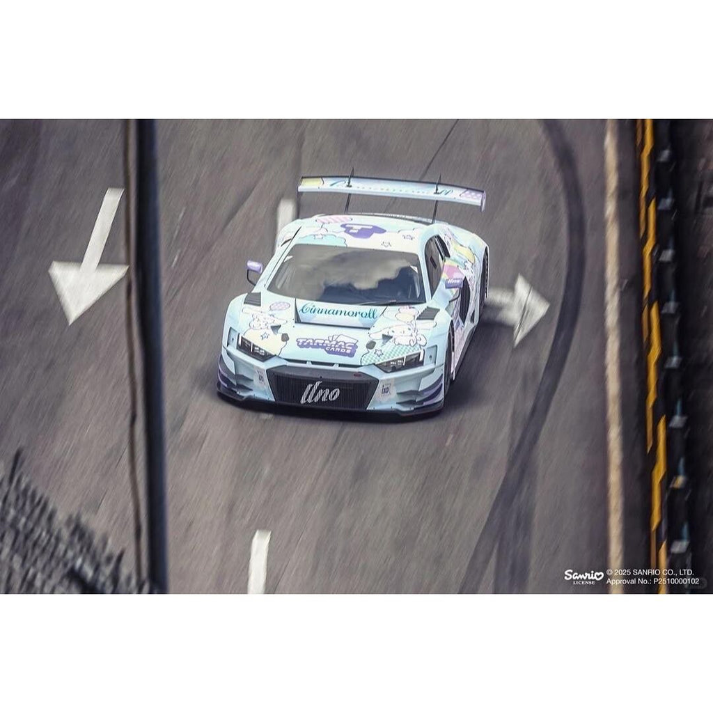 *EN CAMINO* Tarmac Works Audi R8 LMS GT3 EVO II Cinnamoroll Presentation | 2025 Macau GP