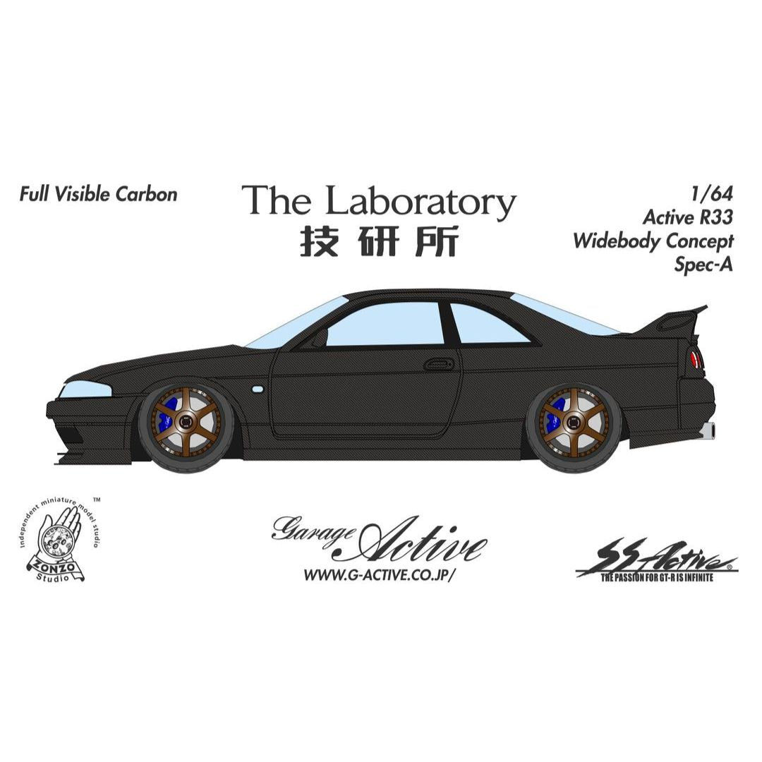 *PRE-ORDER* The Laboratory Garage Active R33 Widebody Concept Spec A Full Carbon