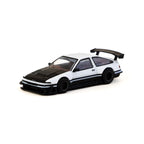 Tarmac Works Toyota Sprinter Trueno AE86 Widebody con Tarmac Cards