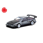 Tarmac Works Toyota Sprinter Trueno AE86 Widebody con Tarmac Cards