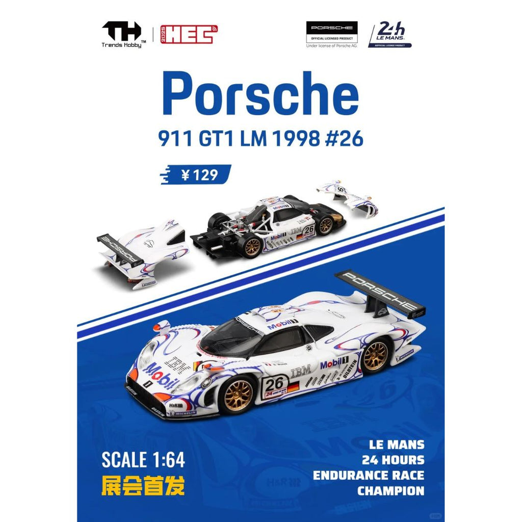 *EN CAMINO* Trends Hobby Porsche 911 GT1 LM 1998 #26 | 2025 Hobby Expo China
