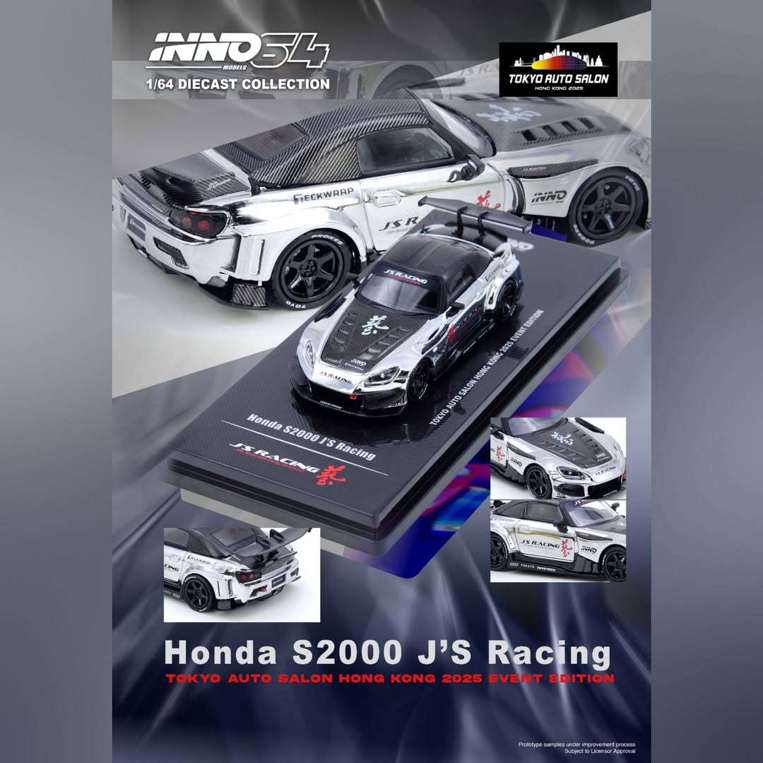 Inno64 Honda S2000 J'S Racing | 2025 Hong Kong Tokyo Auto Salon