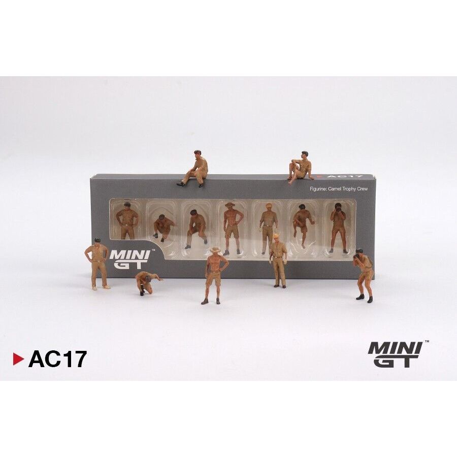 Mini GT Figures Camel Trophy Team