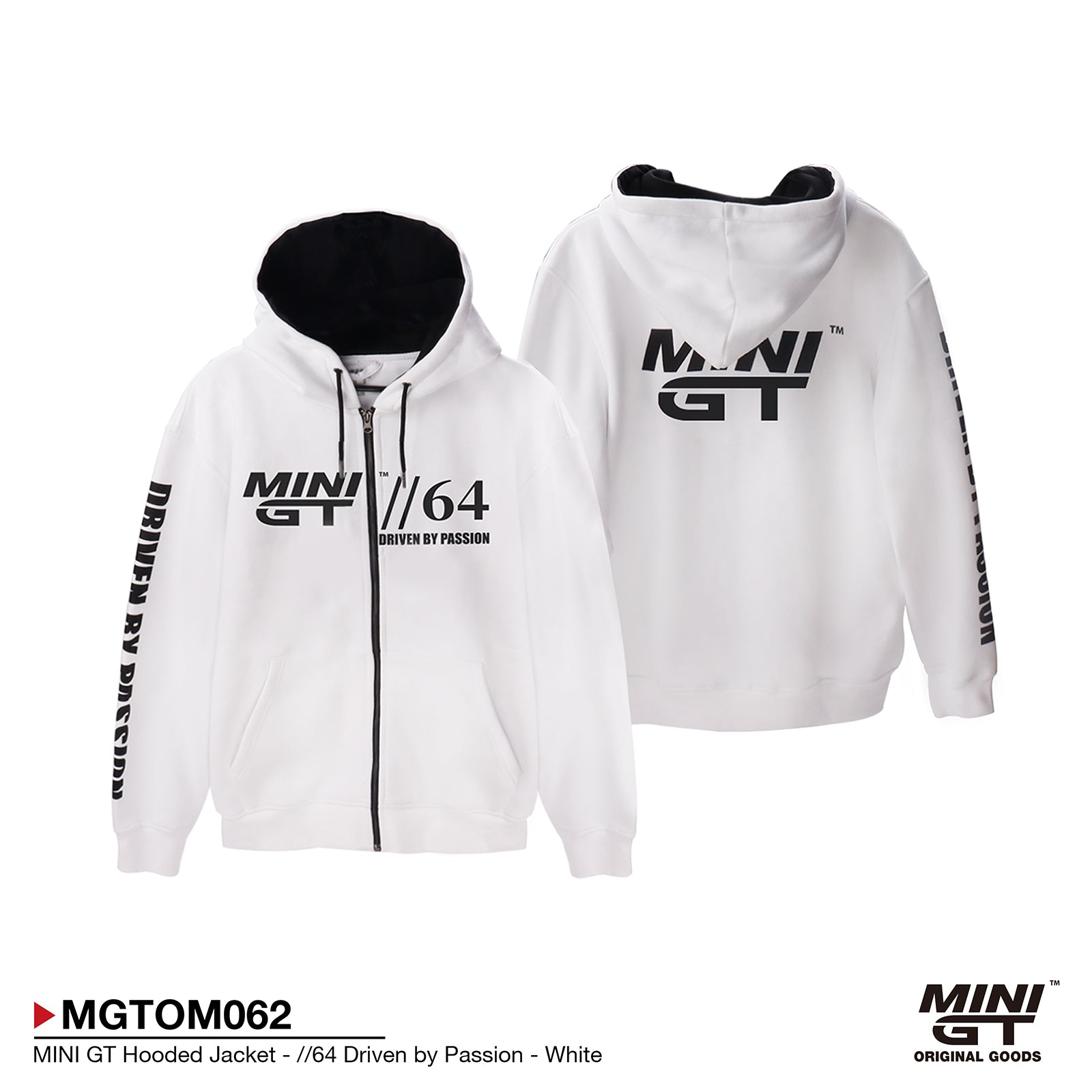 *PRE-ORDER* Mini GT Sudadera con cremallera //64 Driven by Passion